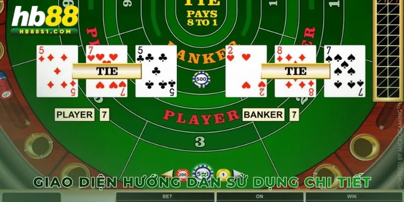 Giao diện hướng dẫn sử dụng chi tiết rõ ràng